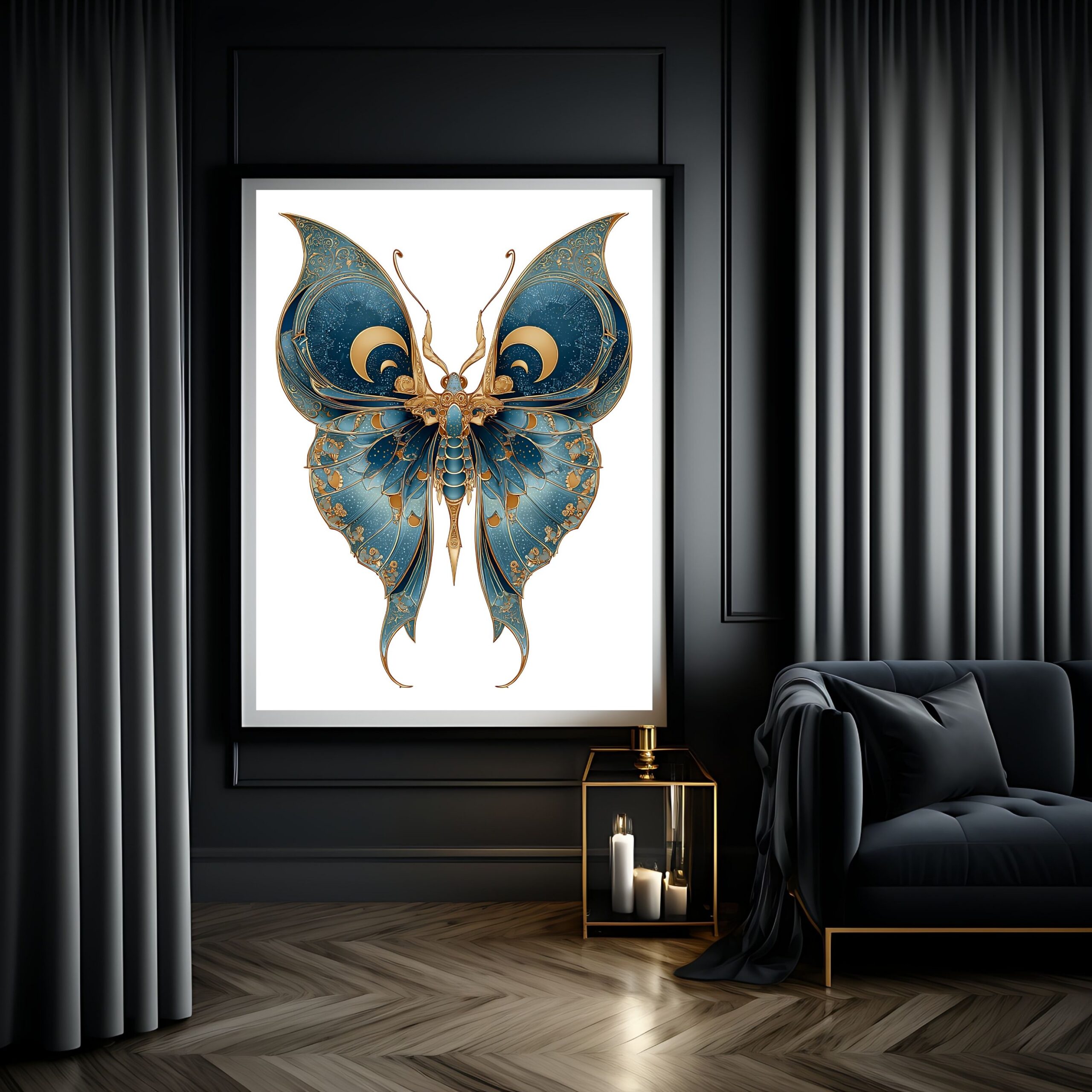 Lunar Butterfly II - Celestial Monarch | No. 10016