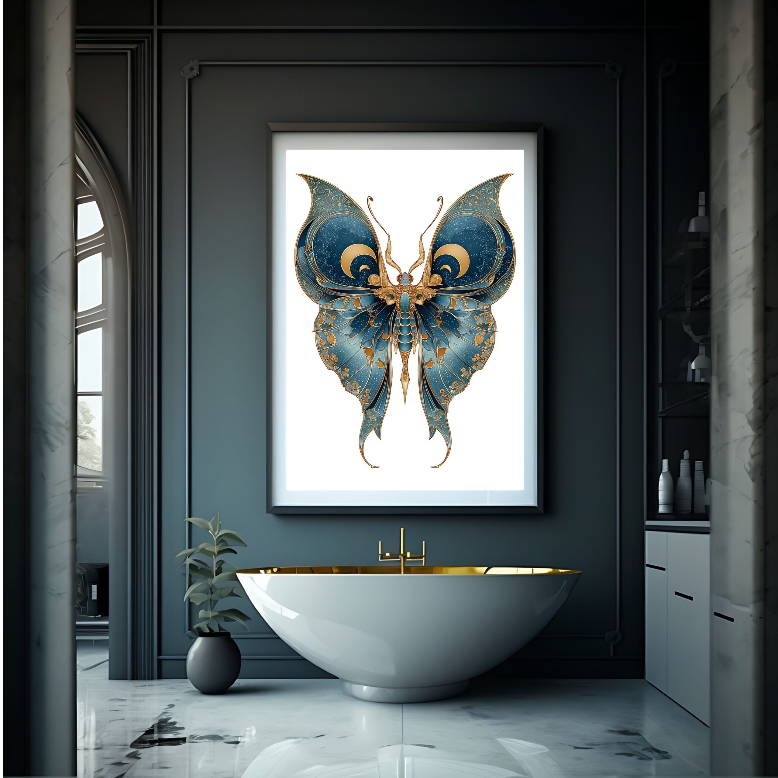 Lunar Butterfly II - Celestial Monarch | No. 10016 – Bild 2