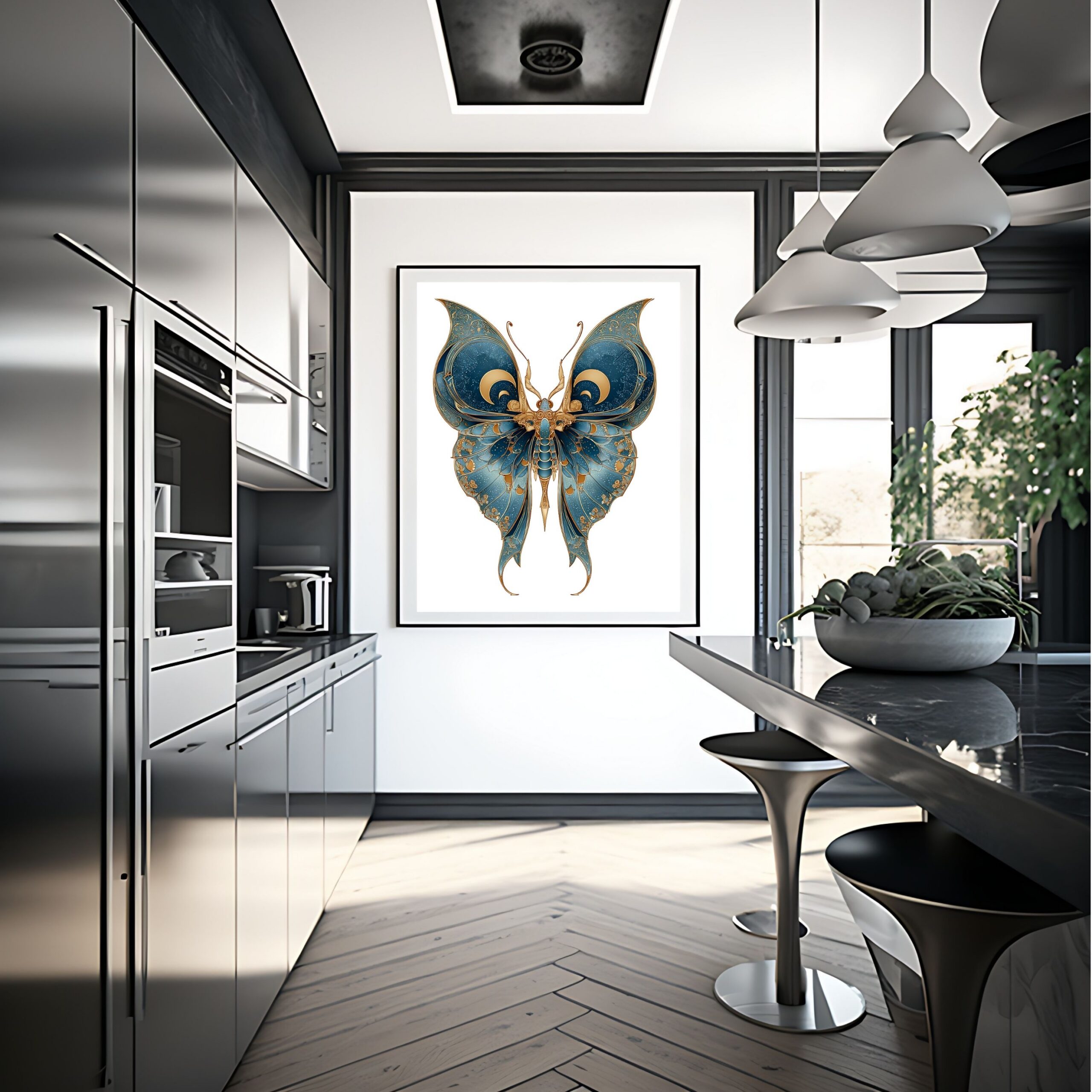 Lunar Butterfly II - Celestial Monarch | No. 10016 – Bild 5