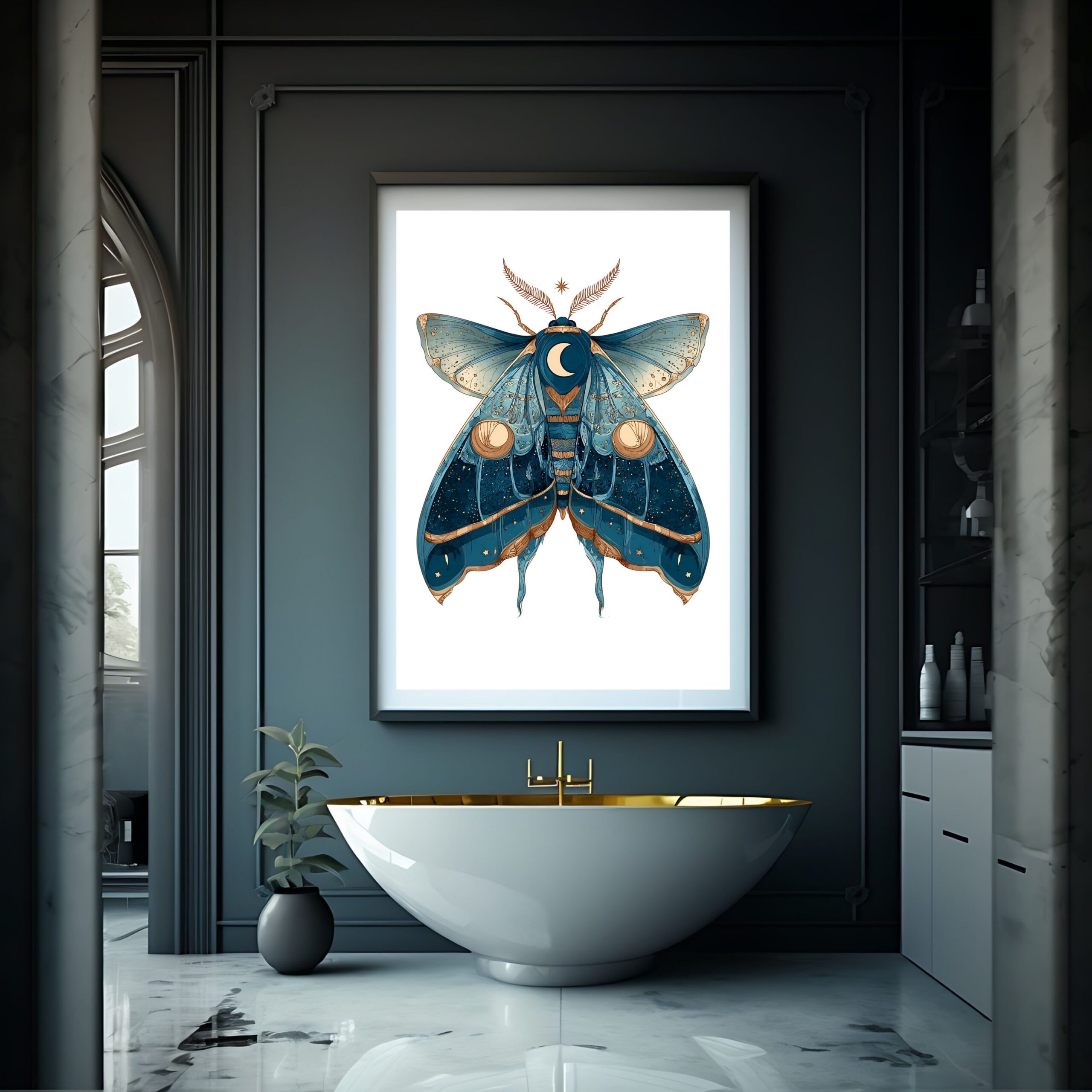 Lunar Butterfly IV - Night Sentinel | No. 10018 – Bild 2