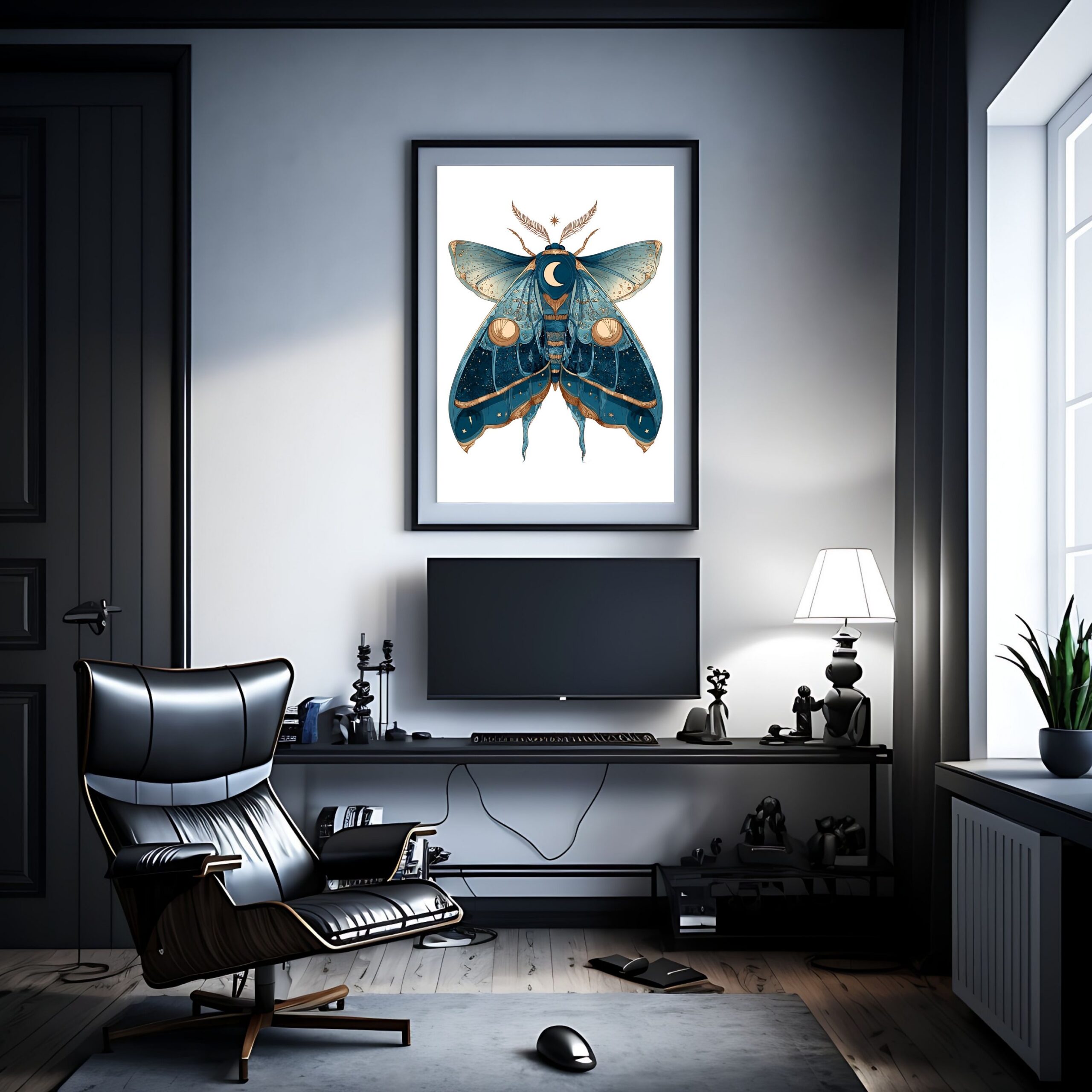 Lunar Butterfly IV - Night Sentinel | No. 10018 – Bild 3