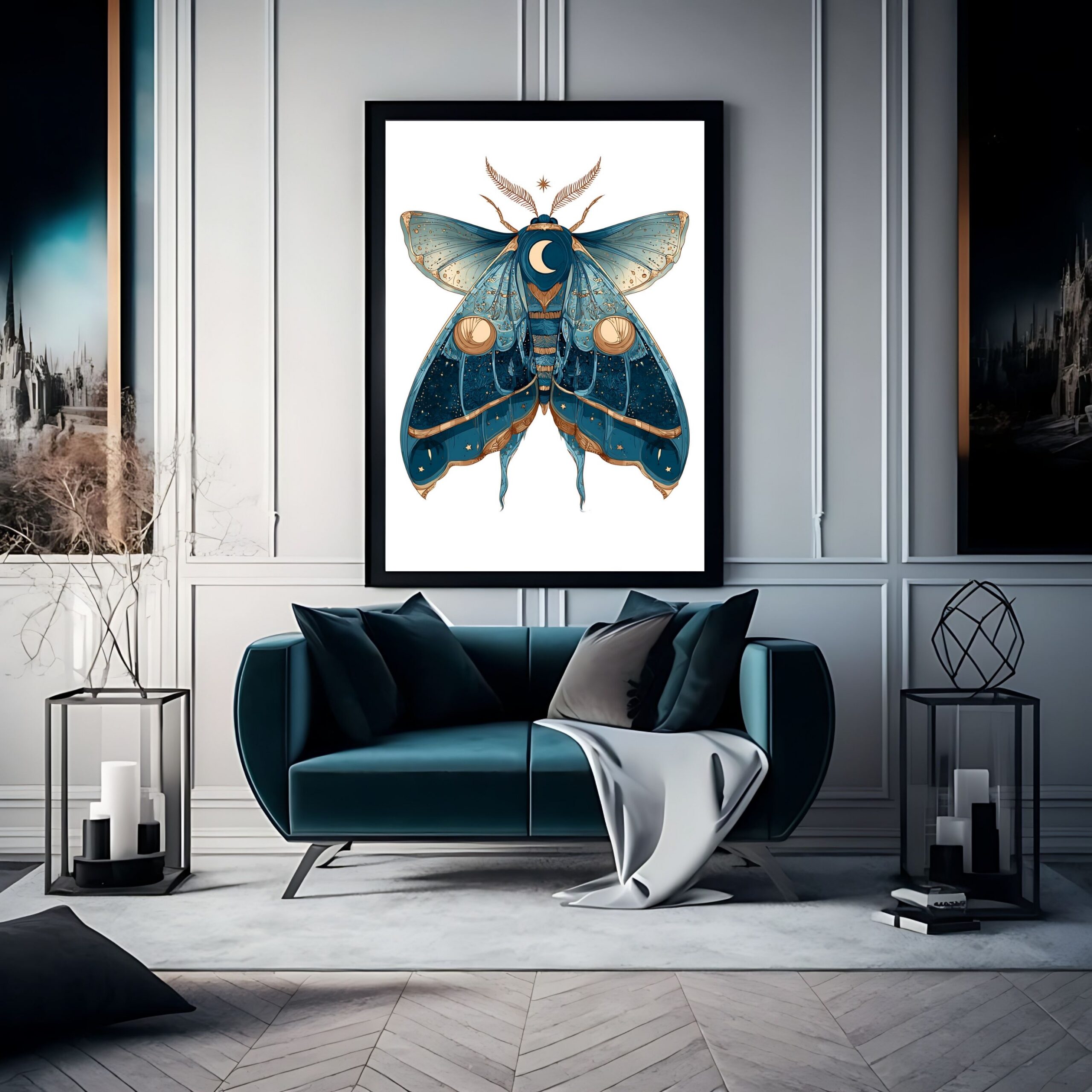 Lunar Butterfly IV - Night Sentinel | No. 10018 – Bild 4