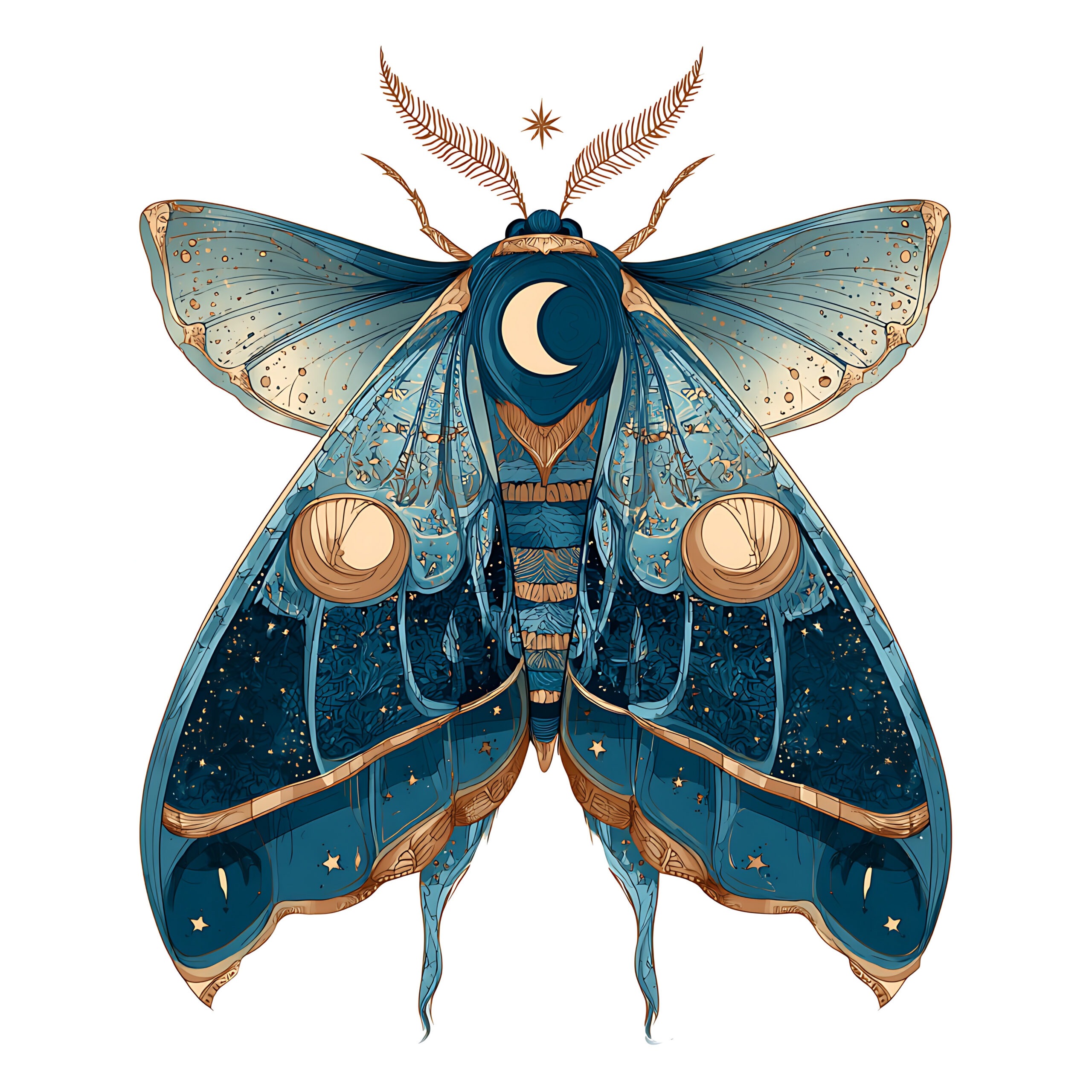 Lunar Butterfly IV - Night Sentinel | No. 10018 – Bild 9