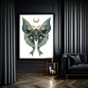 Lunar Butterfly V - Celestial Crown | No. 10019