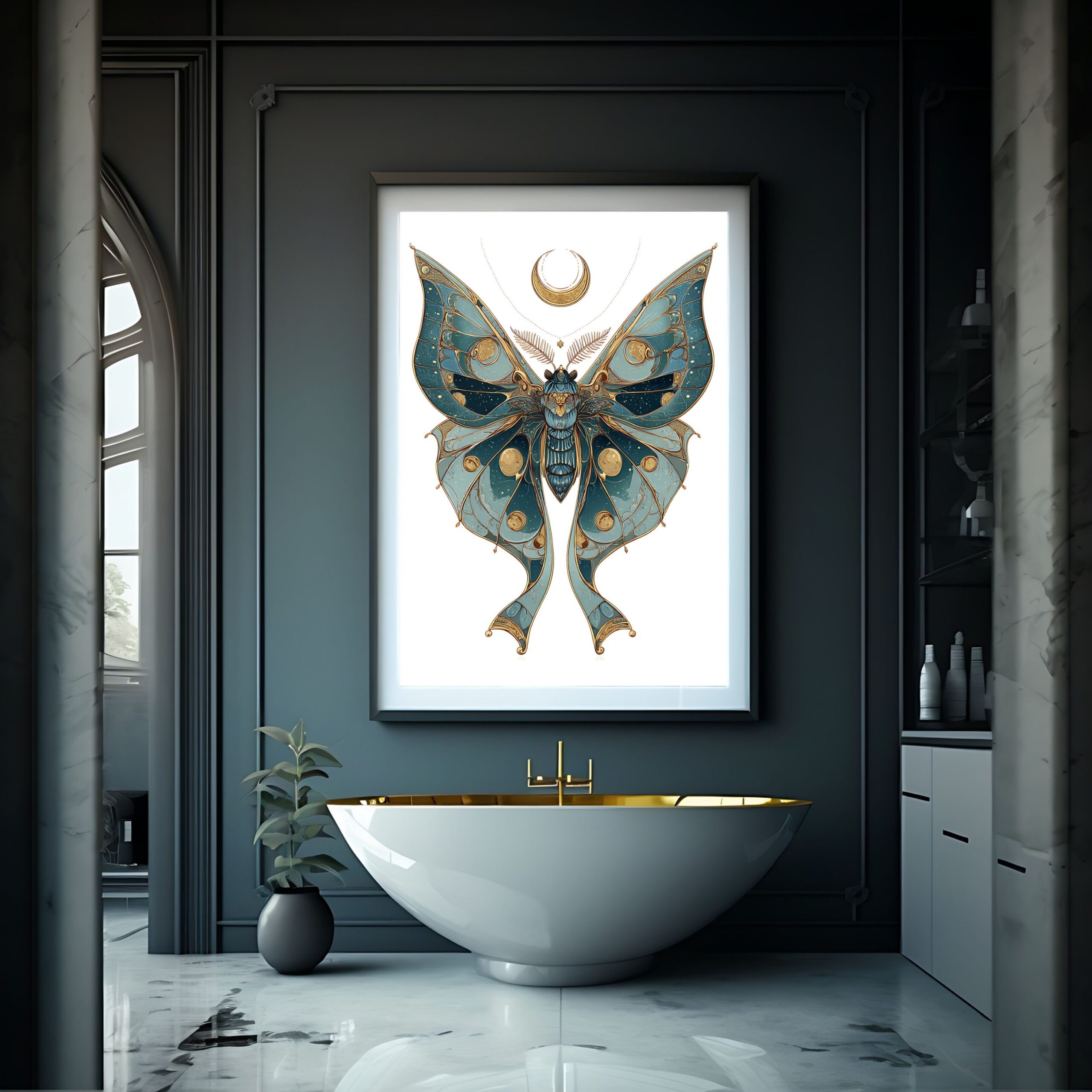 Lunar Butterfly V - Celestial Crown | No. 10019 – Bild 2