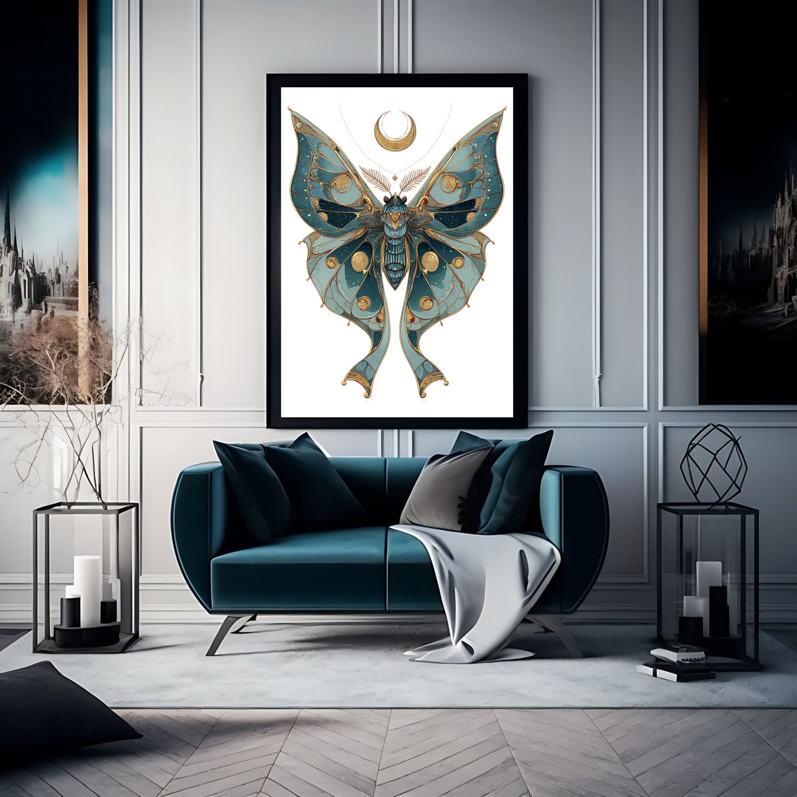 Lunar Butterfly V - Celestial Crown | No. 10019 – Bild 4