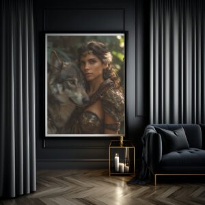 Warrior Wolf | Guardian of the Wild | No. 10048