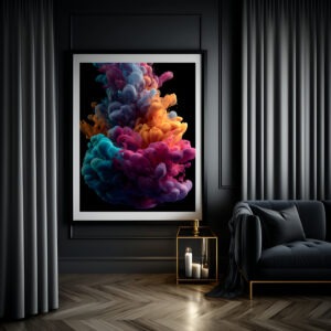 Chromatic Flow III – Liquid Collision | No. 10052
