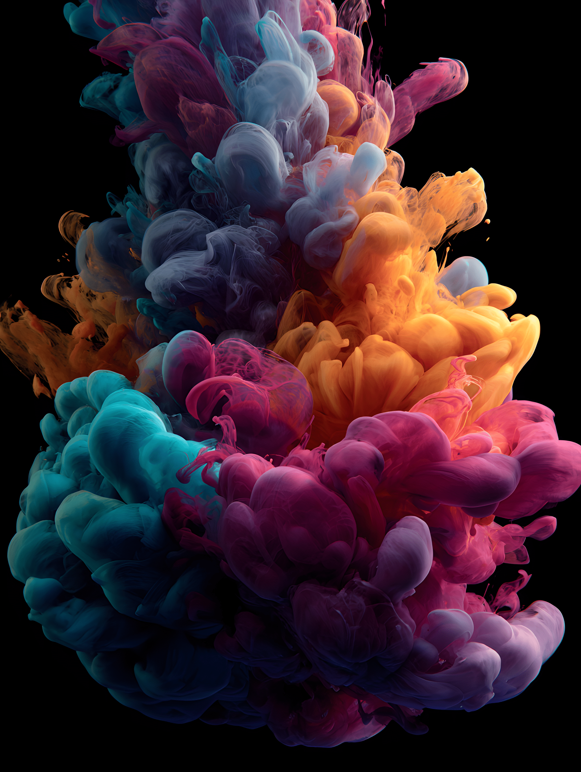 Chromatic Flow III – Liquid Collision | No. 10052 – Bild 10